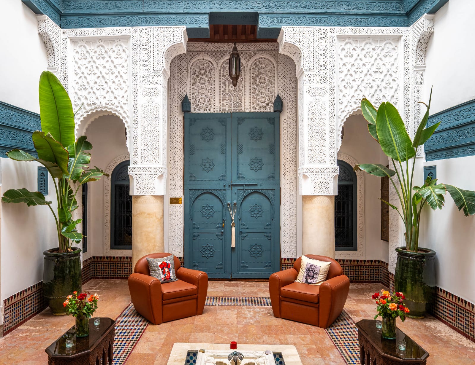 Patio du Riad Dar Alhambra