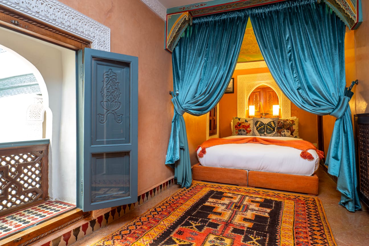 Long Room interior, Riad Dar Alhambra