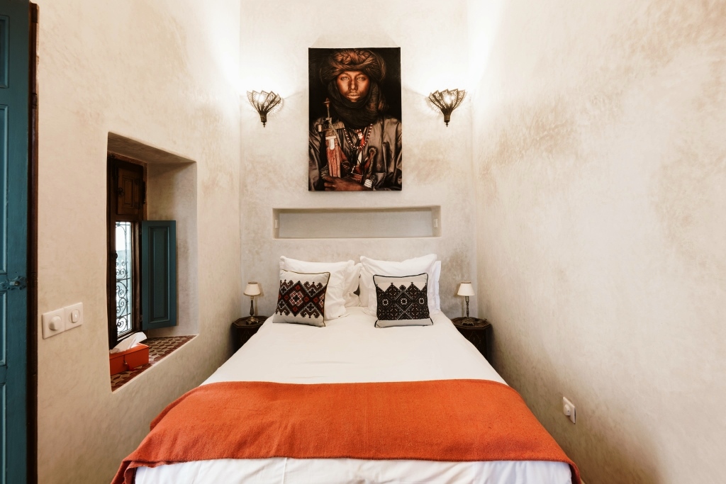 Beldi Room interior, Riad Dar Alhambra